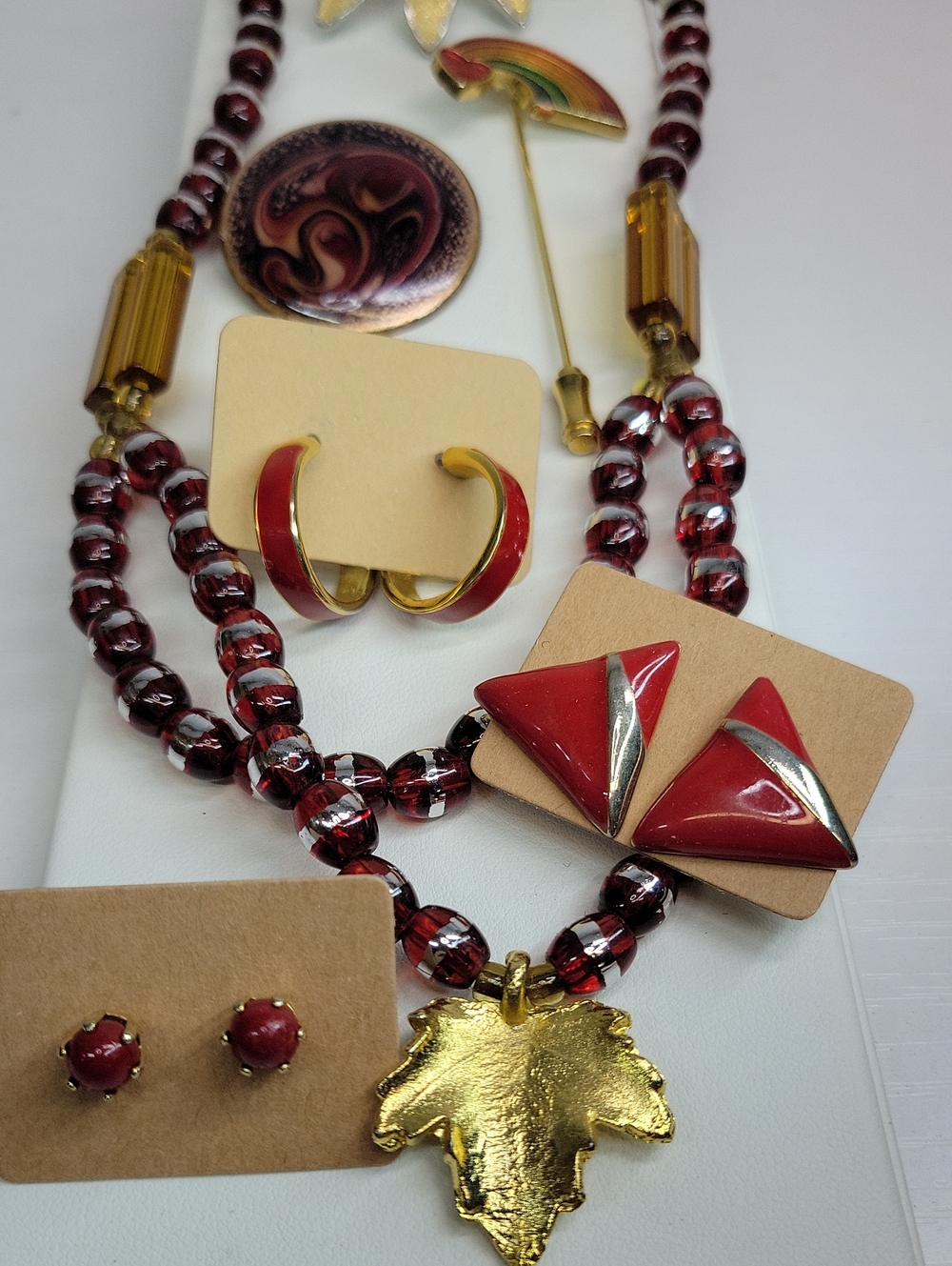 Red & Gold Jewelry Bundle - Picture 2 of 3